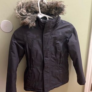 Girls North face coat